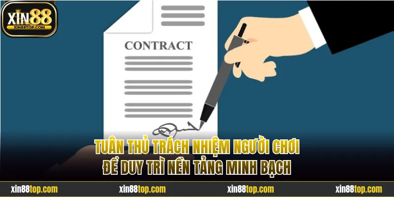 Các nguyên tắc cần tuân thủ để duy trì sân chơi minh bạch